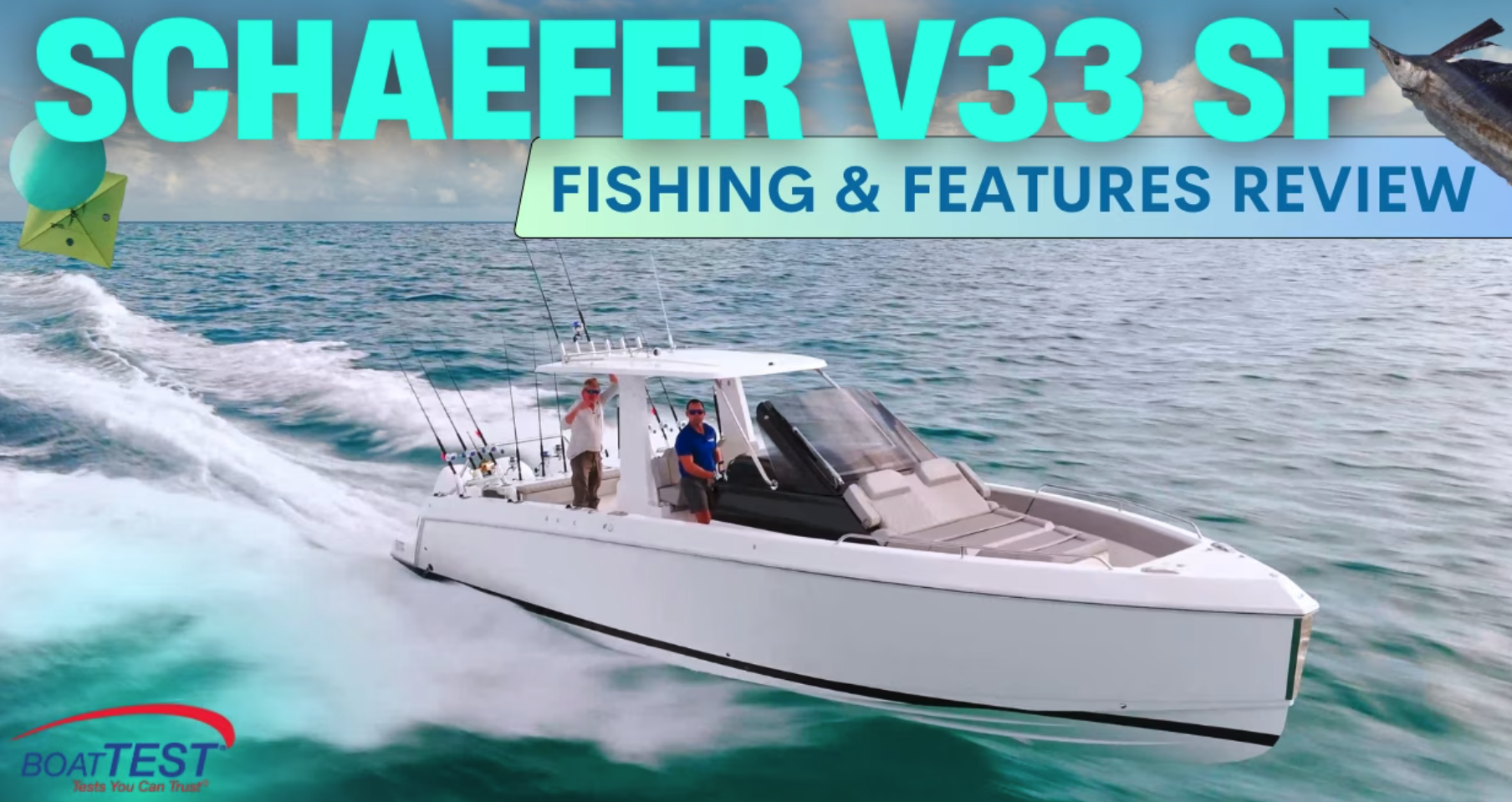 BoatTest.com SCHAEFER V33 Review
